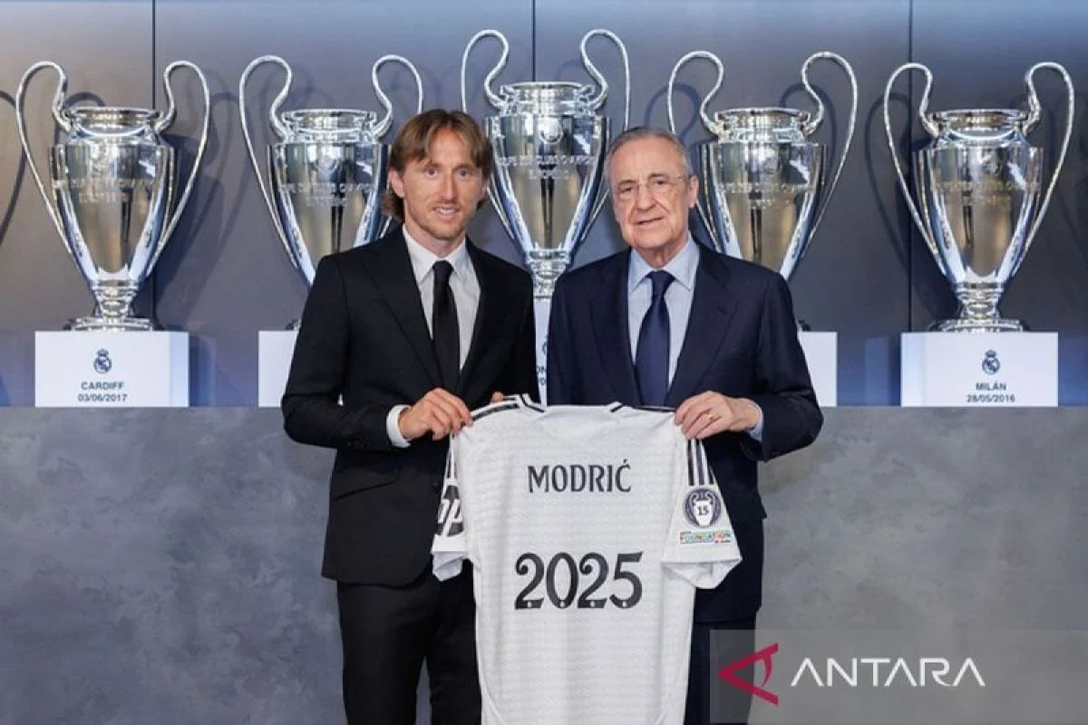 Luka Modric Perpanjang Kontrak di AC Milan, Kapten Baru Real Madrid Beri Pujian