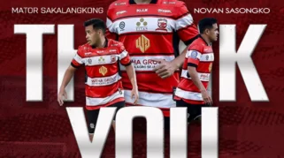 Madura United Resmi Lepas Novan Setya Setelah 100 Laga
