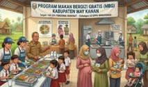 MBG Way Kanan Targetkan 142.331 Penerima Manfaat, Didukung 53 SPPG