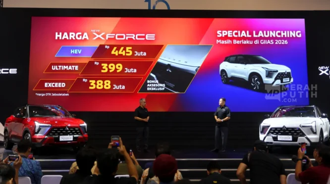 Mitsubishi Hadirkan New Xforce HEV sebagai Bintang Baru di GIIAS 2026
