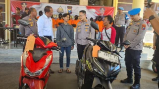 Motor Penjual Cilok yang Hilang di Wisata Bahari Pasir Putih Berhasil Diamankan Polres Situbondo