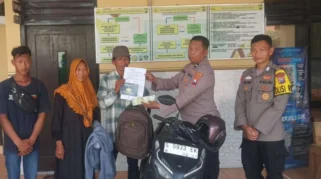 Motor yang Ditinggal Lelaki Misterius di MA Maarif Kembanbahu Lamongan Tidak Terkait Kejahatan