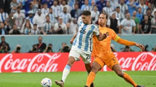 Nahuel Molina Jadi Kelemahan Argentina saat Anthony Gordon Cetak Gol Pembuka Inggris