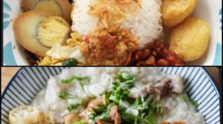 Nasi Uduk Versus Bubur Ayam: Ahli Ungkap Kandungan Nutrisi Keduanya