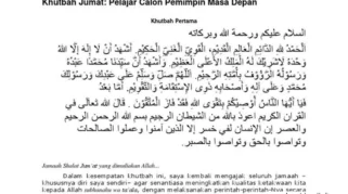 Panduan Khutbah Jumat 24 Juli 2026: Hukum, Etika, dan Contoh Khutbah Singkat
