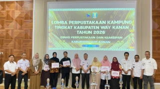 Pelita Bangsa Juarai Lomba Perpustakaan Kampung Way Kanan 2026