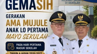 Pemerintah Bener Meriah Ajak Ayah Antar Anak di Hari Pertama Sekolah