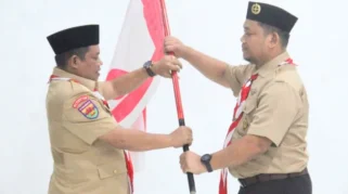Pemkab Labuhanbatu Lepas 150 Personel Kontingen Pramuka ke Jambore Sumut XI