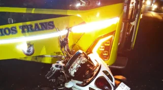 Pengendara Motor Tewas Usai Nekat Salip Truk di Jembrana