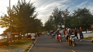 Pengunjung Pantai Panjang Minta Jalur Khusus Jogging Demi Keamanan