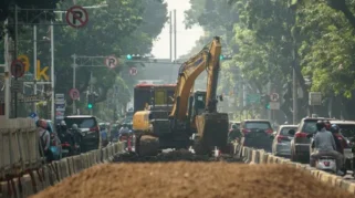Perbaikan Jalan Kebon Sirih Ditargetkan Rampung Akhir September 2026