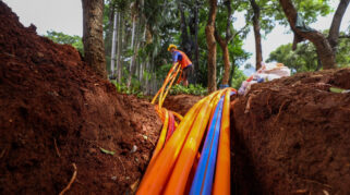 Perkuat Jalur Bekasi–Karawang, Indonet Operasikan Jalur Fiber Optik Bawah Tanah Ketiga