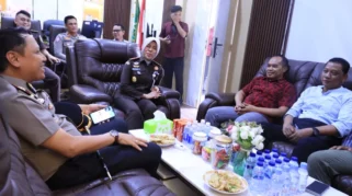 Perkuat Sinergi Penegakan Hukum, Kapolres Kaur Kunjungi Kejari
