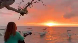 Pesona Sunset Pantai Penimbangan, Spot Favorit di Bali Utara