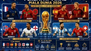 Piala Dunia 2026: Spanyol vs Prancis Bersaing ke Final, Inggris Tantang Argentina