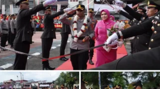 Pisah Sambut Kapolres Nias Selatan: AKBP Ferry Mulyana Sunarya ke AKBP Alfian Tri Permadi