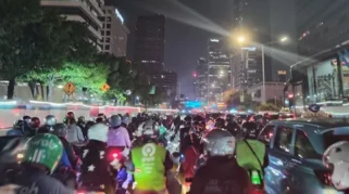 Polisi Bubarkan Night Ride di Thamrin-HI yang Diselenggarakan Speed Tuning dengan Undangan Willie Salim