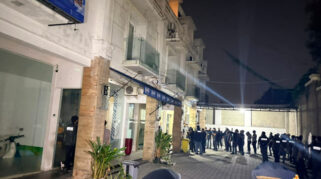 Polisi Buka Paksa Ruko di Cipete Terkait Kasus Blackout, Kondisi Kosong
