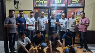 Polisi Gerebek Rumah di Ogan Ilir, Empat Terduga Pengedar Shabu Ditangkap dengan Barang Bukti 10,8 Gram