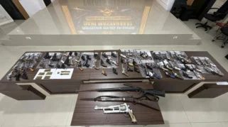 Polres Mesuji Kumpulkan 80 Senjata Rakitan dan 85 Butir Amunisi Ilegal