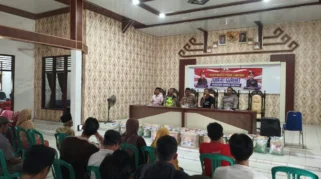 Polres Mesuji Serap Aspirasi Warga Lewat Program Jumat Curhat di Desa Buko Poso