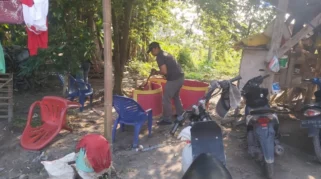 Polsek Palas Gerebek Arena Sabung Ayam di Lampung Selatan, Pelaku Kabur