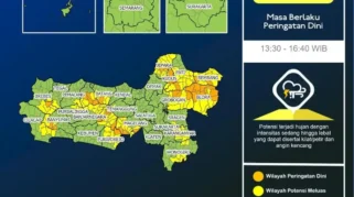 Prakiraan Cuaca DIY dan Jateng Hari Ini: Berawan, Tak Ada Hujan
