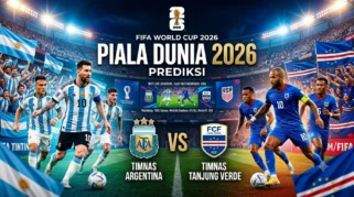 Prediksi Argentina Kontra Tanjung Verde di Babak 32 Besar Piala Dunia 2026