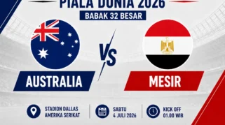 Prediksi Australia vs Mesir: Perjuangan Wakil Asia Terakhir di Piala Dunia 2026