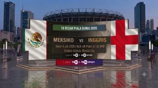 Prediksi Meksiko vs Inggris: Tuan Rumah Ingin Ulang Sejarah di Piala Dunia 2026