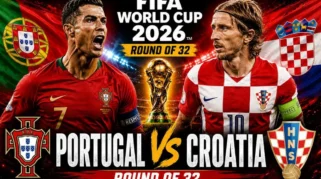 Prediksi Superkomputer: Portugal vs Kroasia, Cristiano Ronaldo Sulit Cetak Gol di Fase Gugur Piala Dunia 2026