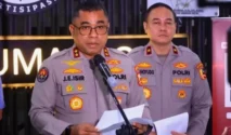 Presiden Prabowo Pimpin Upacara Hari Bhayangkara ke-80 di Satlat Brimob Cikeas