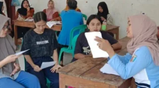 Puskesmas Way Tuba Lakukan Skrining Kesehatan Jiwa di Bukit Gemuruh