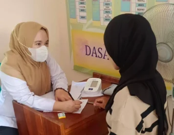 Puskesmas Way Tuba Skrining Kesehatan Jiwa Ibu Hamil di Posyandu Mawar