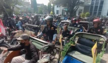 Ratusan Sopir Bentor Mendesak Penundaan Penerapan Malioboro Full Pedestrian