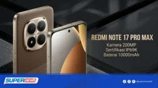 Redmi Note 17 Pro Resmi Meluncur dengan Baterai 9.000 mAh dan Sertifikasi IP69K