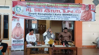 Reses DPRD Bengkulu: Sri Astuti Serap Aspirasi Jalan Rusak dan MBG di Teluk Sepang