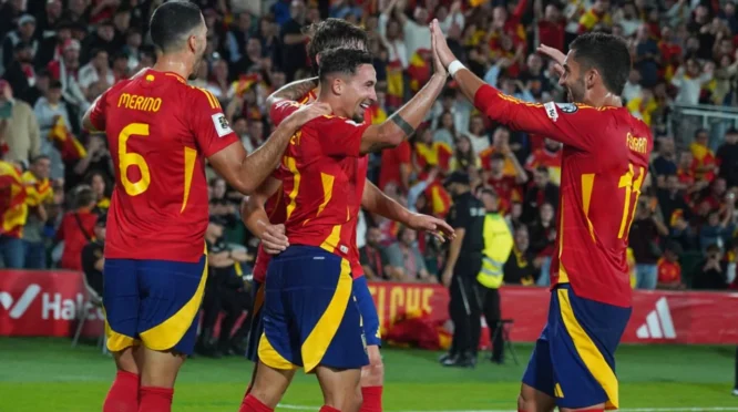Rodri Kokoh di Lini Tengah, Spanyol Lumat Austria 3-0
