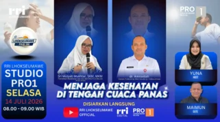 RRI Lhokseumawe Edukasi Masyarakat Hadapi Cuaca Panas