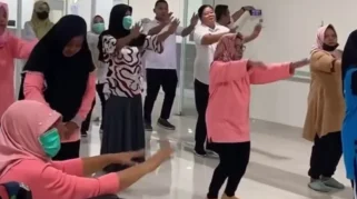 RSUD Eka Candrarini Surabaya Gelar Senam Lansia Cegah Penyakit Degeneratif