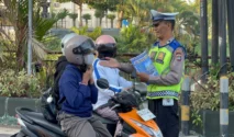 Satlantas Jembrana Edukasi Pengendara Lewat Program Polantas Menyapa