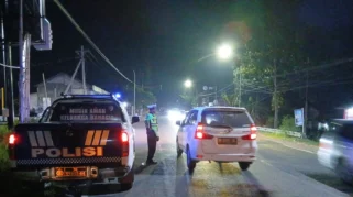 Satlantas Polres Sampang Gelar Patroli MQR di Jalur Rawan