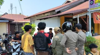 Satpol PP Kota Bengkulu Patroli Siswa Bolos dan ASN Nongkrong saat Jam Kerja