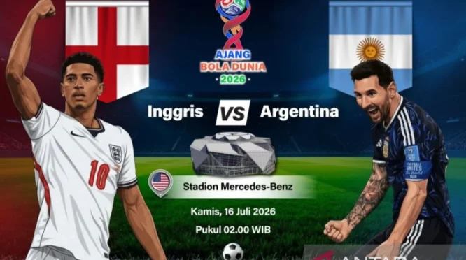 Semifinal Piala Dunia 2026: Inggris vs Argentina, Rivalitas Panjang Kembali Terjadi