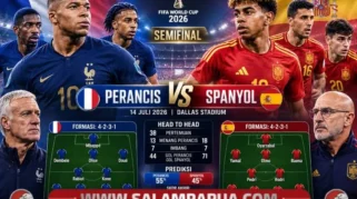 Semifinal Piala Dunia 2026: Prancis vs Spanyol, Duel Tim Terkesan di Dallas
