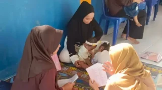Skrining Kesehatan Jiwa Digelar di Posyandu Bougenville 2 Way Tuba