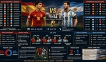 Spanyol vs Argentina di Final Piala Dunia 2026: Wasit, Tiket, dan Venue