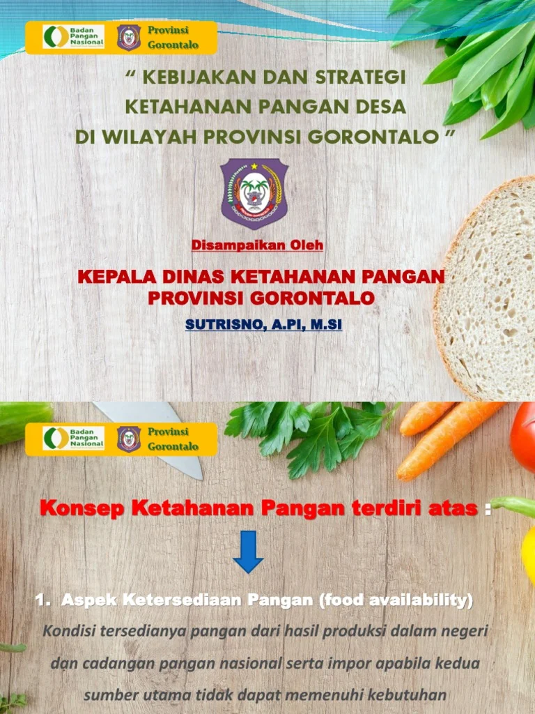 Strategi Peningkatan Ketahanan Pangan Desa