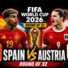 Superkomputer Prediksi Hasil Laga Spanyol vs Austria: La Roja dan Kutukan di Fase Gugur