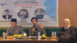 Survei: Lagu 'Mas Bahlil Ganteng' Turunkan Sentimen Positif Bahlil, tetapi Dongkrak Citra Golkar